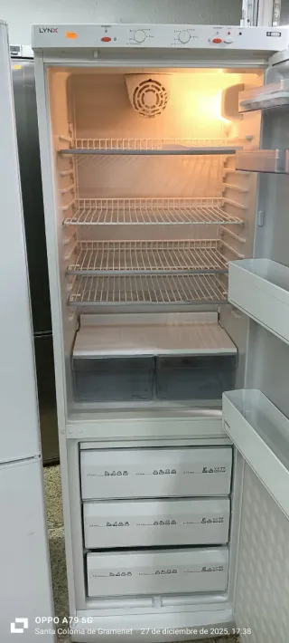 Nevera Combi Blanca LYNX No Frost energía A+