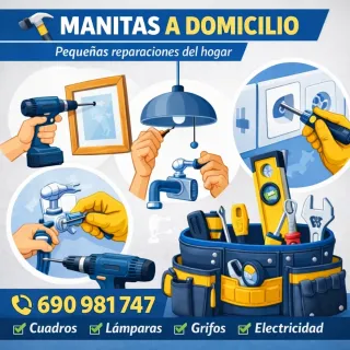 Manitas a domicilio reparar montar instalar