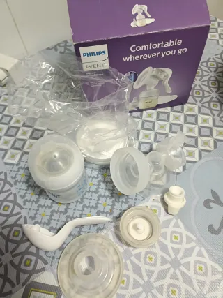 Sacaleches Eléctrico Bellababy Duo y manual avent