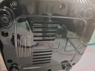 Freidora de aire negra