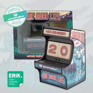 Calendario Perpetuo Retro Gaming One More Life
