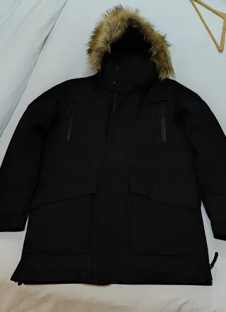 Parka Chaquetón Quechua Negra