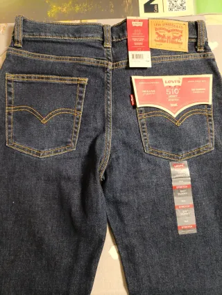 Pantalón Levi's 510 Skinny Stretch Azul Talla M