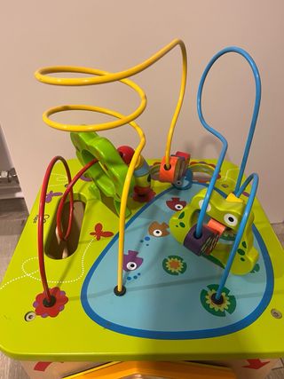 Cubo Actividades Hape Madera