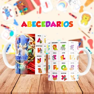 Tazas infantiles  Abecedario