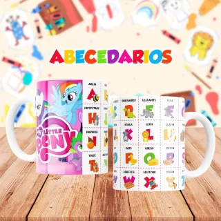 Tazas infantiles  Abecedario