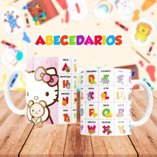 Tazas infantiles  Abecedario