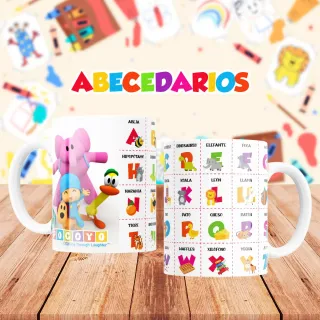 Tazas infantiles  Abecedario