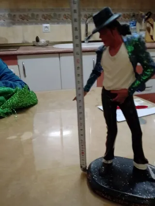 Figura Michael Jackson Resina