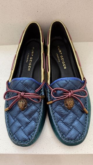 Mocasines Kurt Geiger Talla 39 Azul/Verde