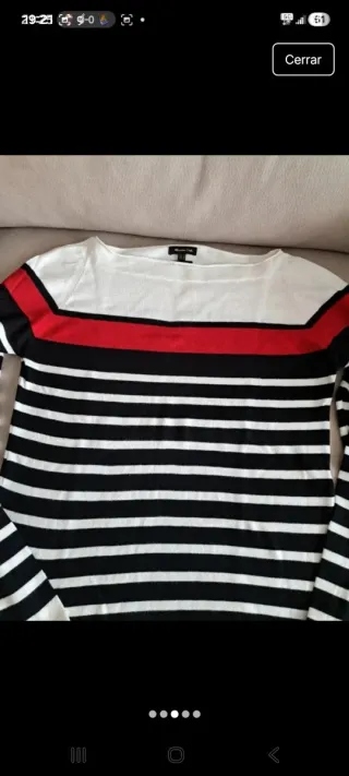 Jersey marinero rayas Massimo Dutti