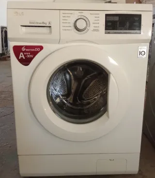 Lavadora LG Direct Drive 8kg.