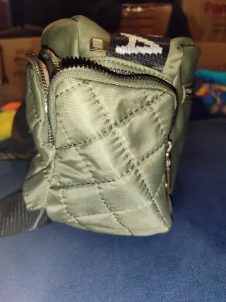 Bandolera Acolchada Verde