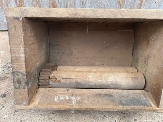 Panera Antigua Amasadora Madera con Manivela