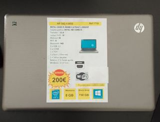 Ordenador Portátil HP i5