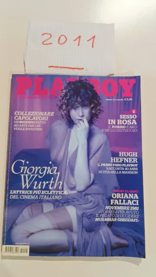 Rivista Playboy Giorgia Wurth 2011