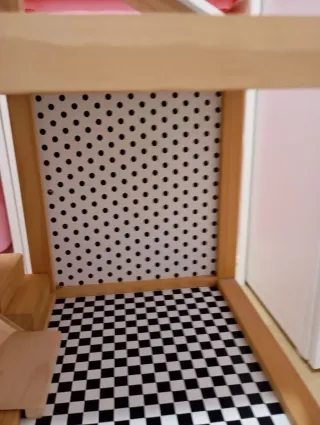 Casita de madera para jugar