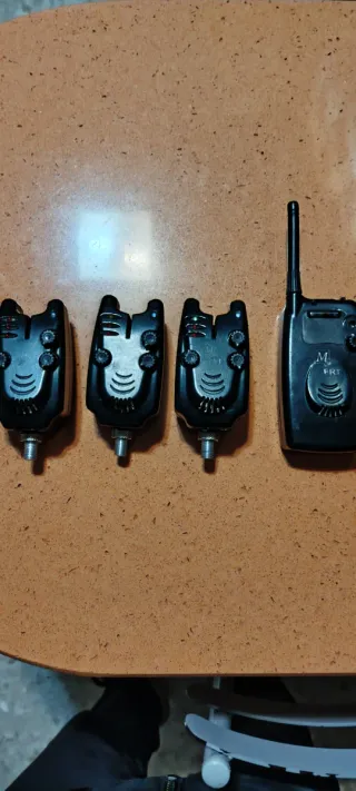 Set de 3 alarmas de pesca con receptor