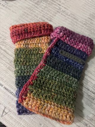 Guantes sin dedos Dedasara multicolor