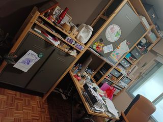 Estantería IVAR madera y metal