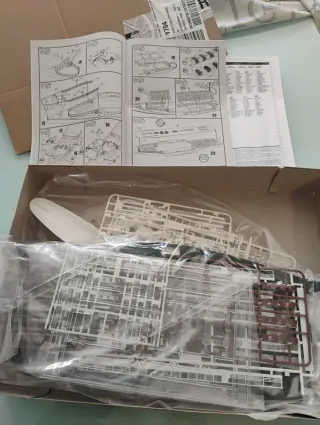 Maqueta Revell barco Rhin Goethe escala N 1:160