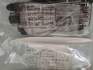 Maqueta Revell barco Rhin Goethe escala N 1:160