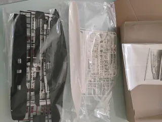 Maqueta Revell barco Rhin Goethe escala N 1:160