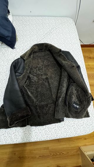 Casaca de cuero hombre Talla M