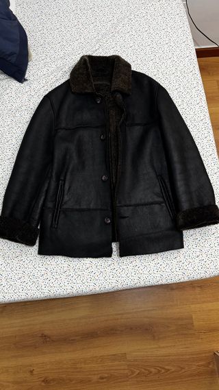 Casaca de cuero hombre Talla M