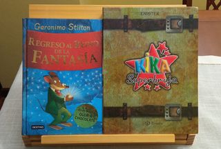 LOTE 3 LIBROS: GERÓNIMO STILTON + KIKA SUPERBRUJA