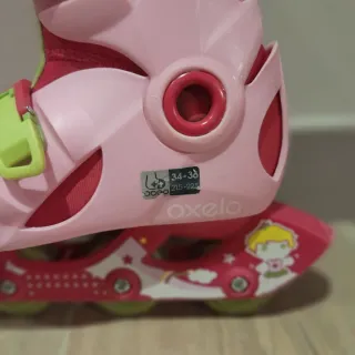 Patines Oxelo Talla 34-36 Casco y protecciones