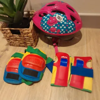 Patines Oxelo Talla 34-36 Casco y protecciones