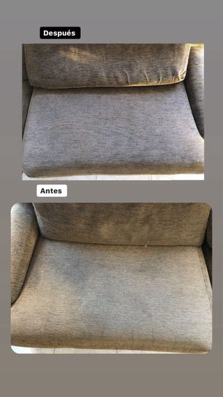 Limpieza de sofás