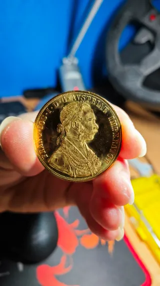 4 ducados Austria 14,96g oro 0.986 Francisco José