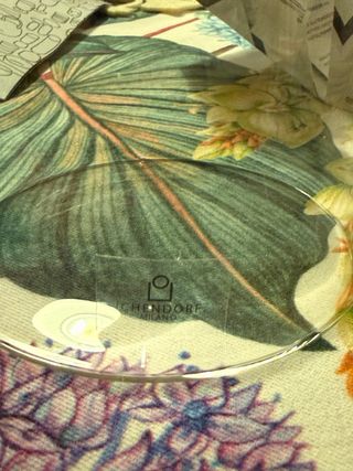 Caraffa Ichendorf Vetro Trasparente Oro