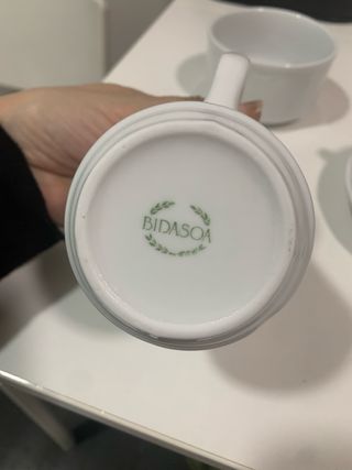 Juego de café Bidasoa de porcelana