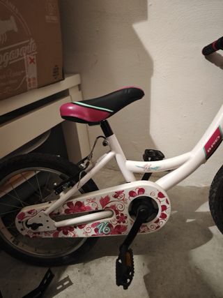 Bici niña 16 pulgadas