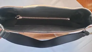 Bolso Desigual Patchwork Beige y Marrón