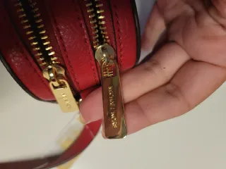 Bolso Michael Kors Rojo original, de piel