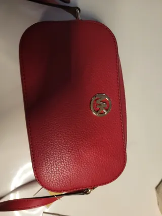 Bolso Michael Kors Rojo original, de piel