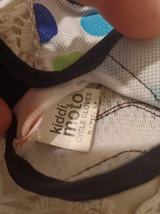 Guantes infantiles para bici Kiddimoto