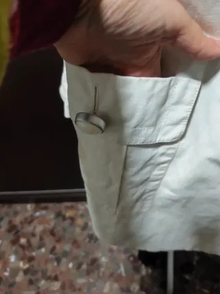 Abrigo ligero beige primavera