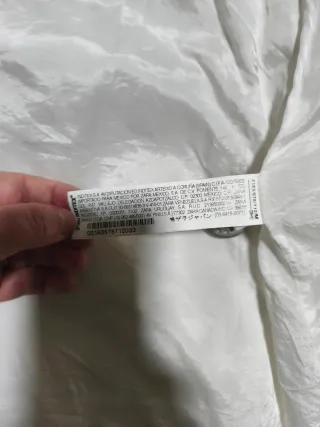 Abrigo ligero beige primavera