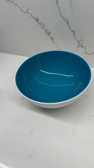 Tupperware Tigela Azul e Branca