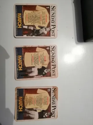 Posavasos Sunday Post Leyendas Escocesas