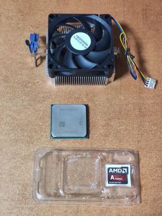 CPU AMD A6-6400 APU + disipador original INCLUDO