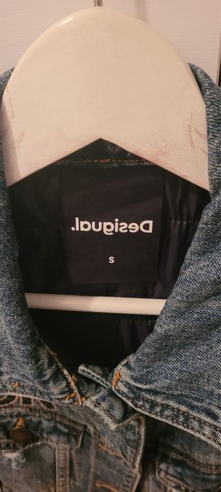 Cazadora vaquera Desigual Talla S