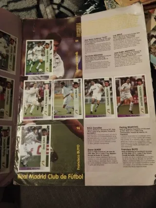 Álbum cromos Panini Liga 96/97 Fútbol