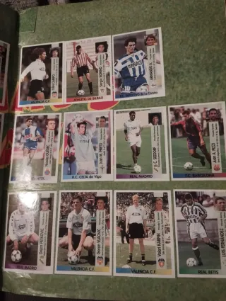 Álbum cromos Panini Liga 96/97 Fútbol