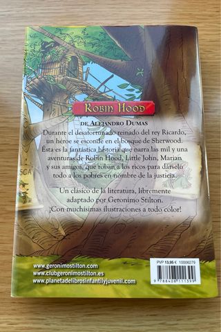 Libro de GERONIMO STILTON: tapa dura “MUJERCITAS”